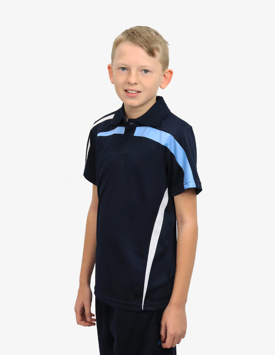 Be Seen Kids Micromesh Polo Shirt (BSP2014K)