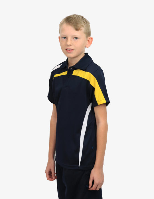 Be Seen Kids Micromesh Polo Shirt (BSP2014K)