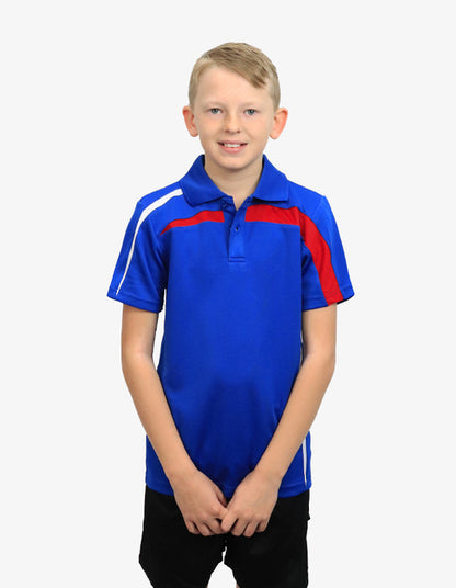 Be Seen Kids Micromesh Polo Shirt (BSP2014K)