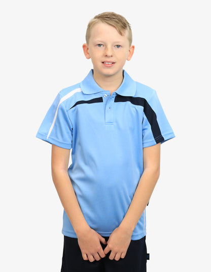 Be Seen Kids Micromesh Polo Shirt (BSP2014K)