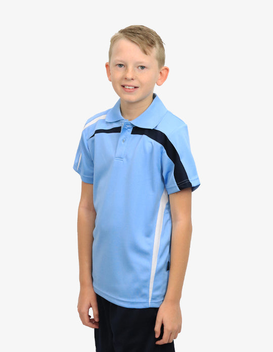 Be Seen Kids Micromesh Polo Shirt (BSP2014K)