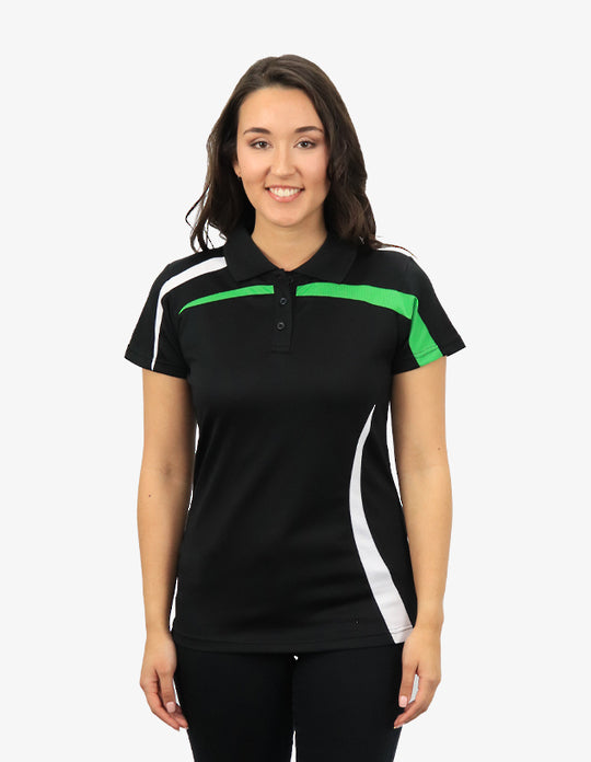 Be Seen Ladies Polo Shirt With Contrast (BSP2014L)
