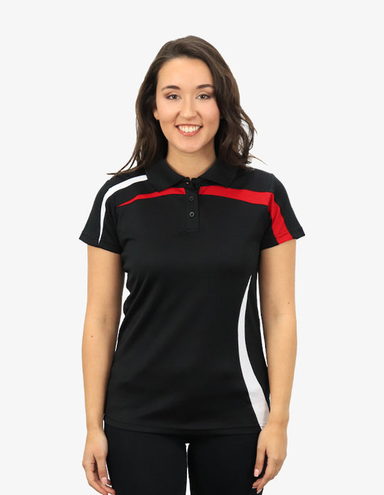 Be Seen Ladies Polo Shirt With Contrast (BSP2014L)