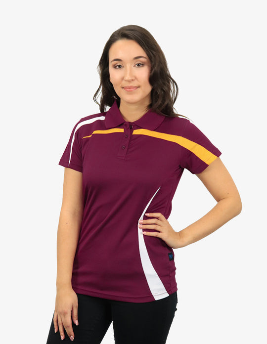 Be Seen Ladies Polo Shirt With Contrast (BSP2014L)
