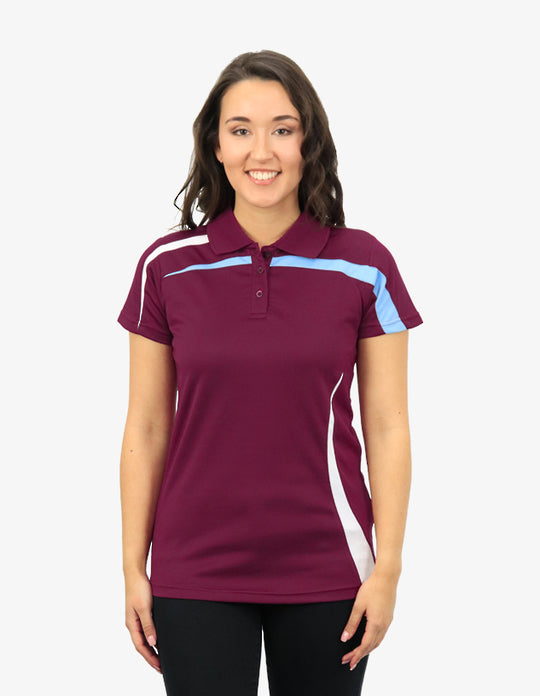 Be Seen Ladies Polo Shirt With Contrast (BSP2014L)