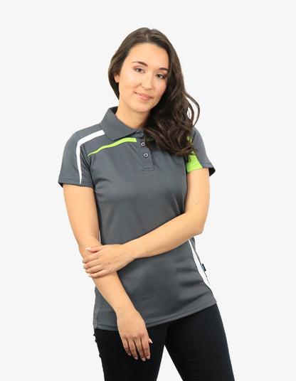 Be Seen Ladies Polo Shirt With Contrast (BSP2014L)