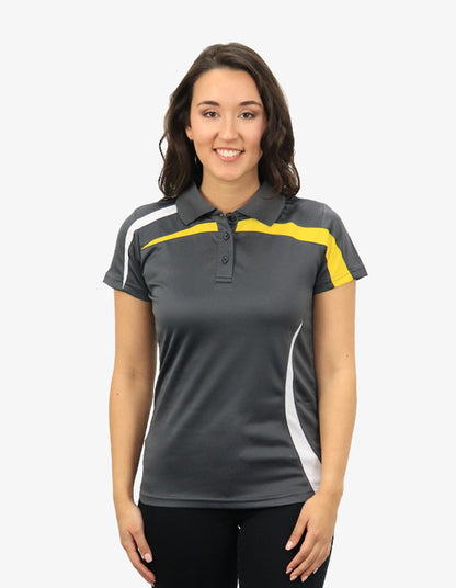 Be Seen Ladies Polo Shirt With Contrast (BSP2014L)