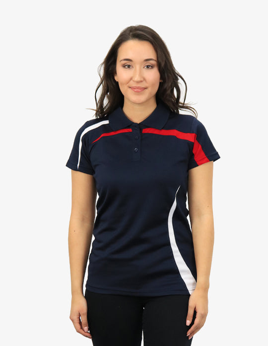 Be Seen Ladies Polo Shirt With Contrast (BSP2014L)
