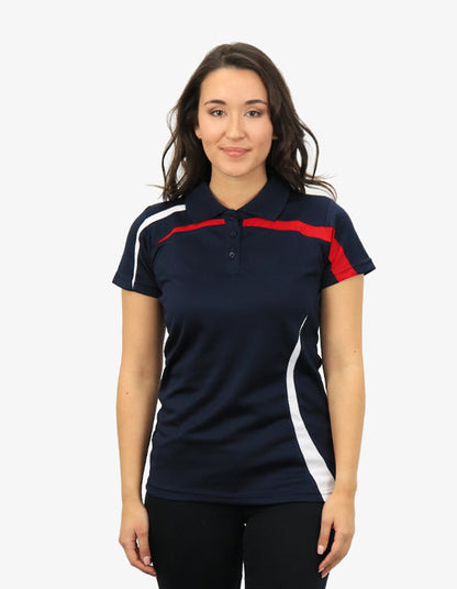 Be Seen Ladies Polo Shirt With Contrast (BSP2014L)