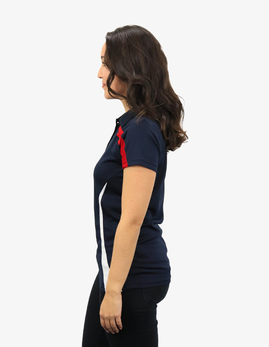 Be Seen Ladies Polo Shirt With Contrast (BSP2014L)