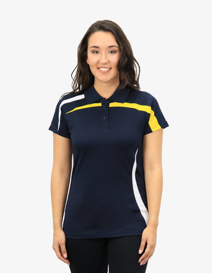 Be Seen Ladies Polo Shirt With Contrast (BSP2014L)