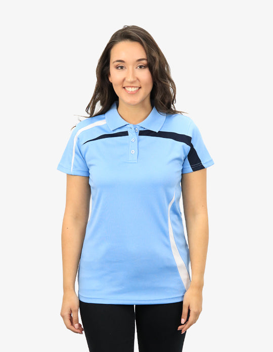 Be Seen Ladies Polo Shirt With Contrast (BSP2014L)