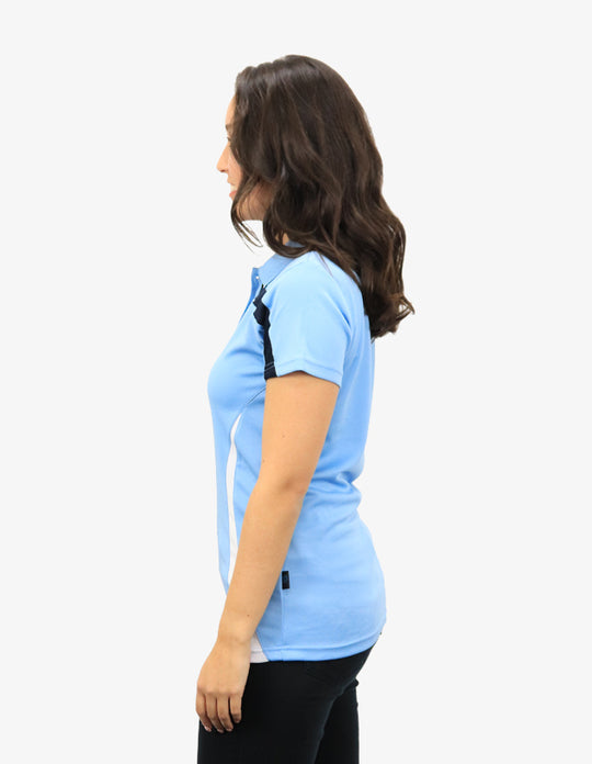 Be Seen Ladies Polo Shirt With Contrast (BSP2014L)