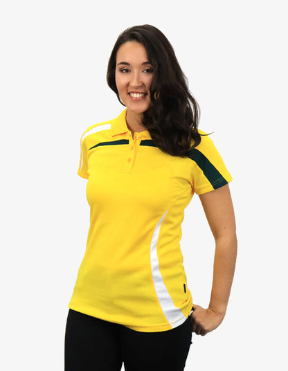 Be Seen Ladies Polo Shirt With Contrast (BSP2014L)