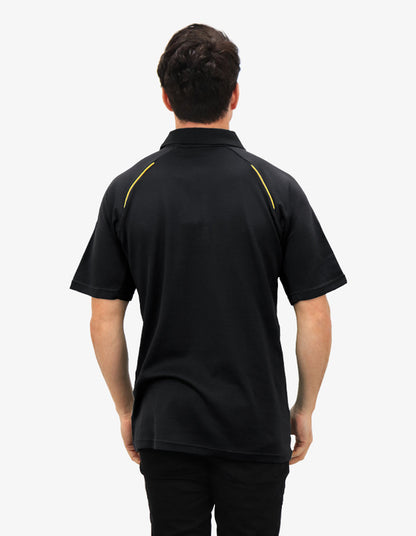 Be Seen Men's Polo Shirt With Contrast Piping (BSP36)