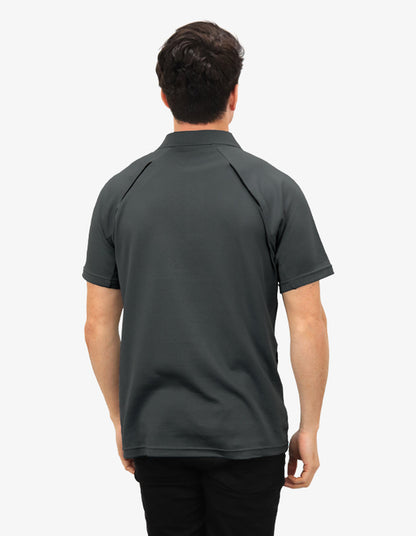 Be Seen Men's Polo Shirt With Contrast Piping (BSP36)
