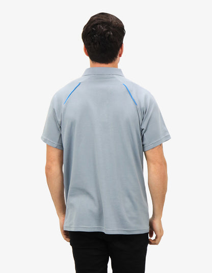 Be Seen Men's Polo Shirt With Contrast Piping (BSP36)