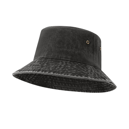 Ramo 280Gsm 100% Cotton Drill Washed Bucket Hat-(C004HY)