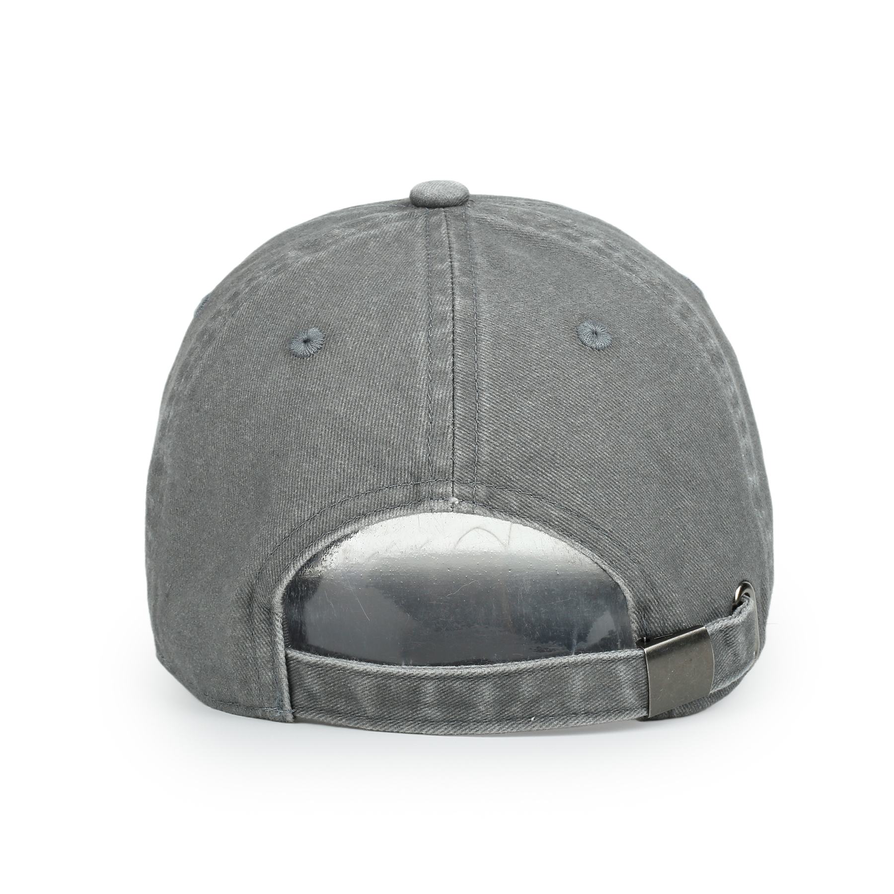 Ramo 280Gsm Cotton Drill Washed Unstructured Caps-(C007HY)