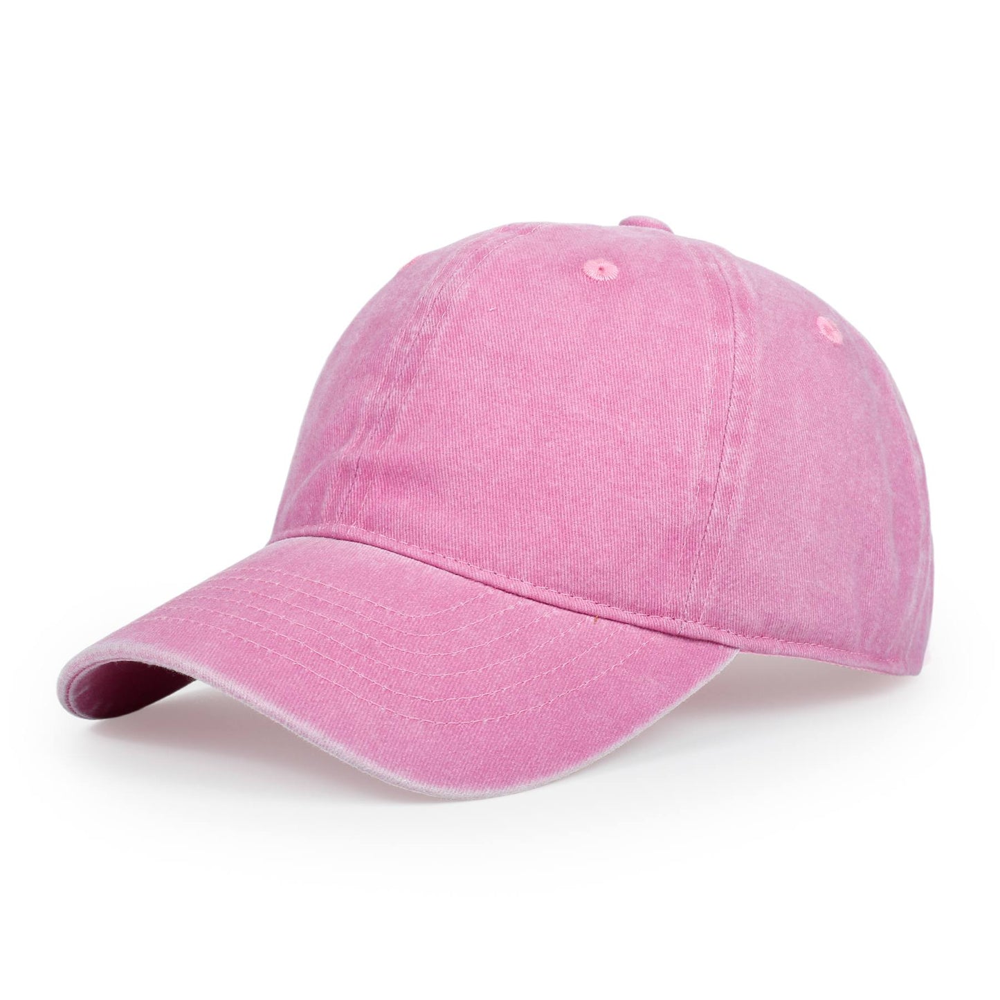 Ramo 280Gsm Cotton Drill Washed Unstructured Caps-(C007HY)