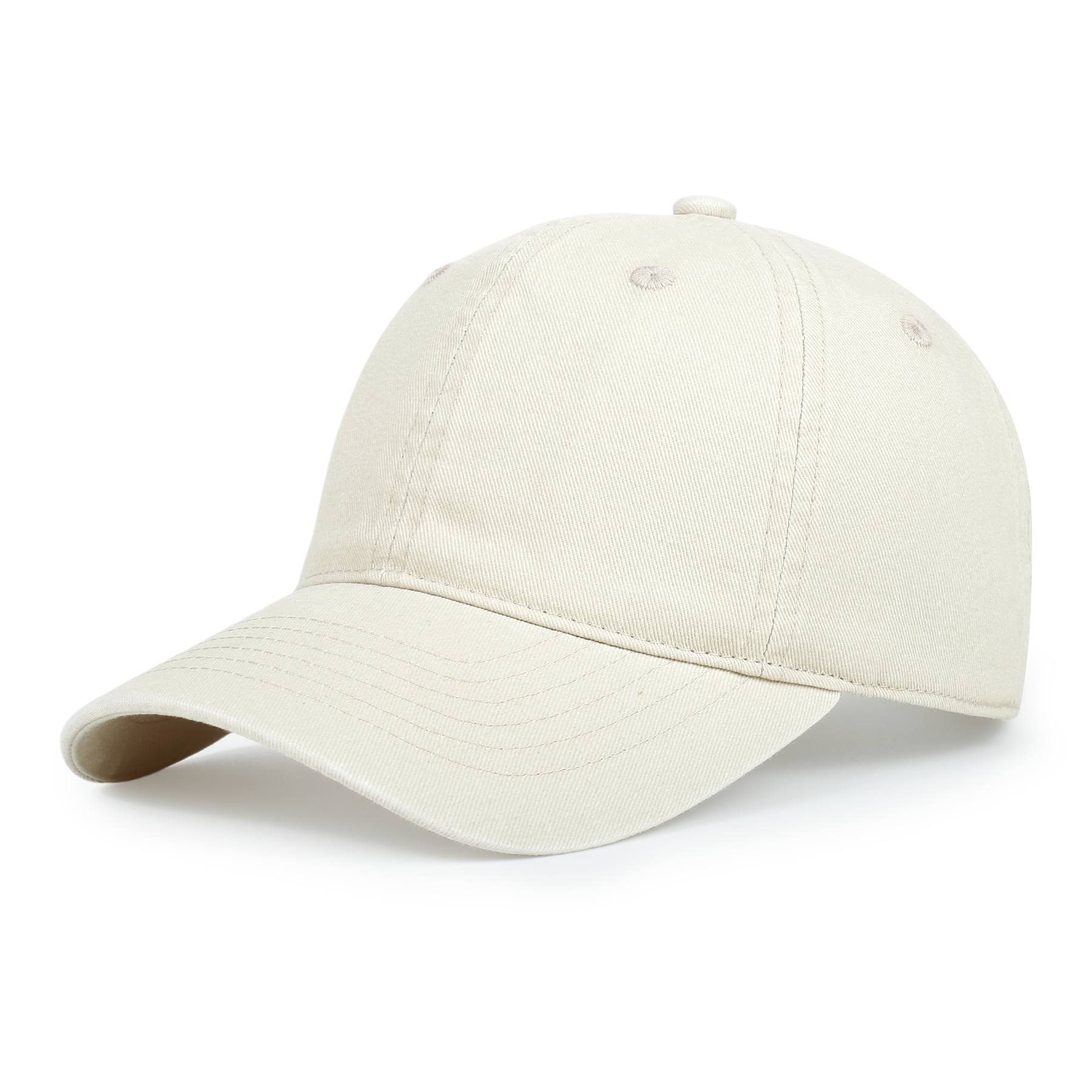 Ramo 280Gsm Cotton Drill Washed Unstructured Caps-(C007HY)