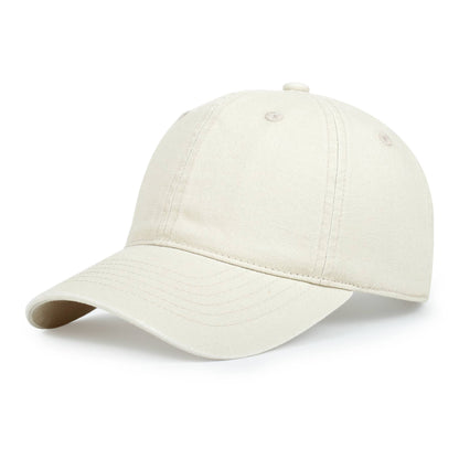 Ramo 280Gsm Cotton Drill Washed Unstructured Caps-(C007HY)
