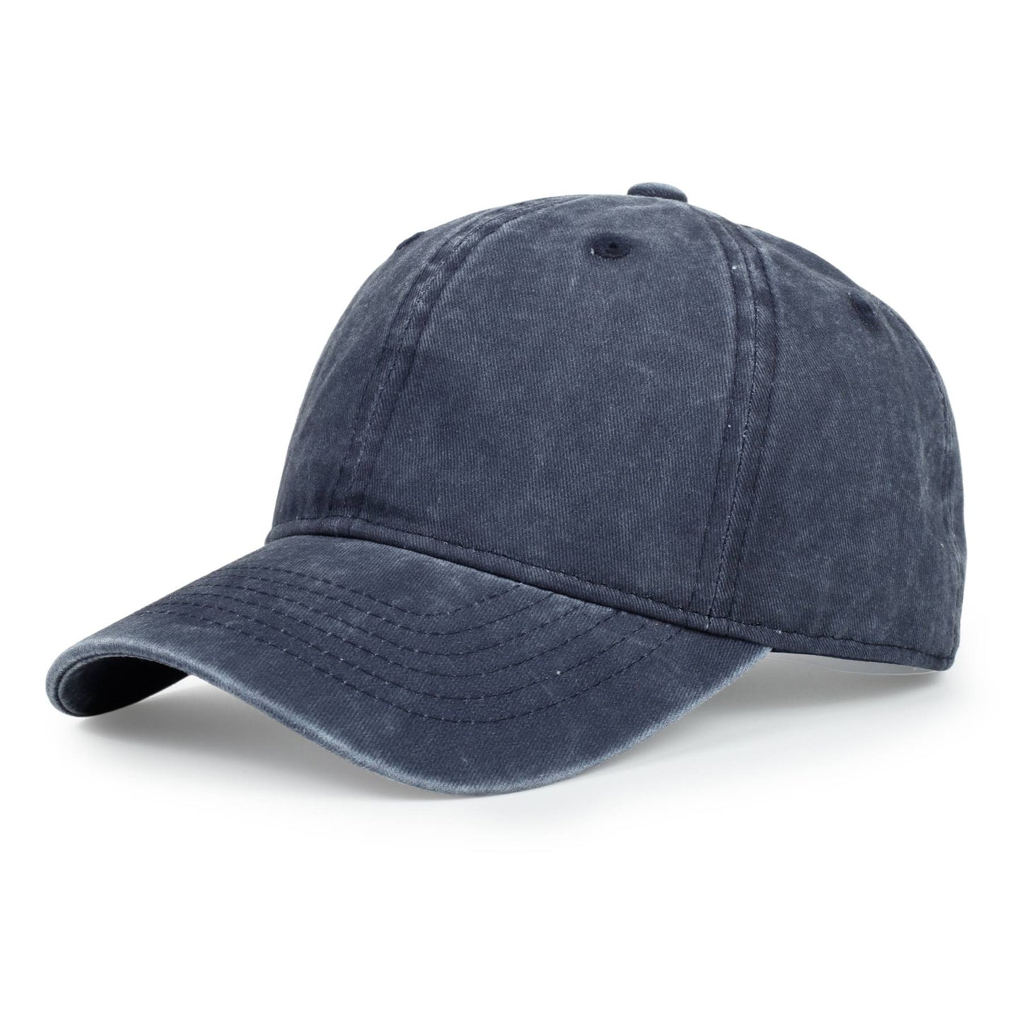 Ramo 280Gsm Cotton Drill Washed Unstructured Caps-(C007HY)