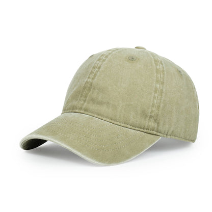 Ramo 280Gsm Cotton Drill Washed Unstructured Caps-(C007HY)