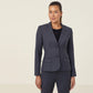 NNT Sharkskin 2 Button Mid Length Detail Jacket (CAT1F4)