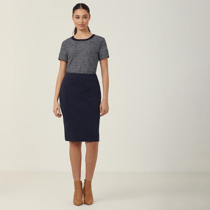 NNT Ponte Knit Pencil Skirt (CAT2JG)