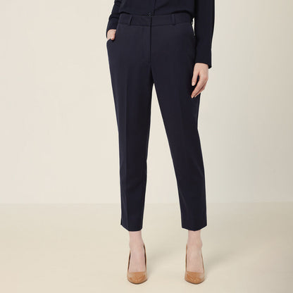 NNT Uniforms Wool Blend Twill Secret Waist Slim Leg Pant (CAT3YH)