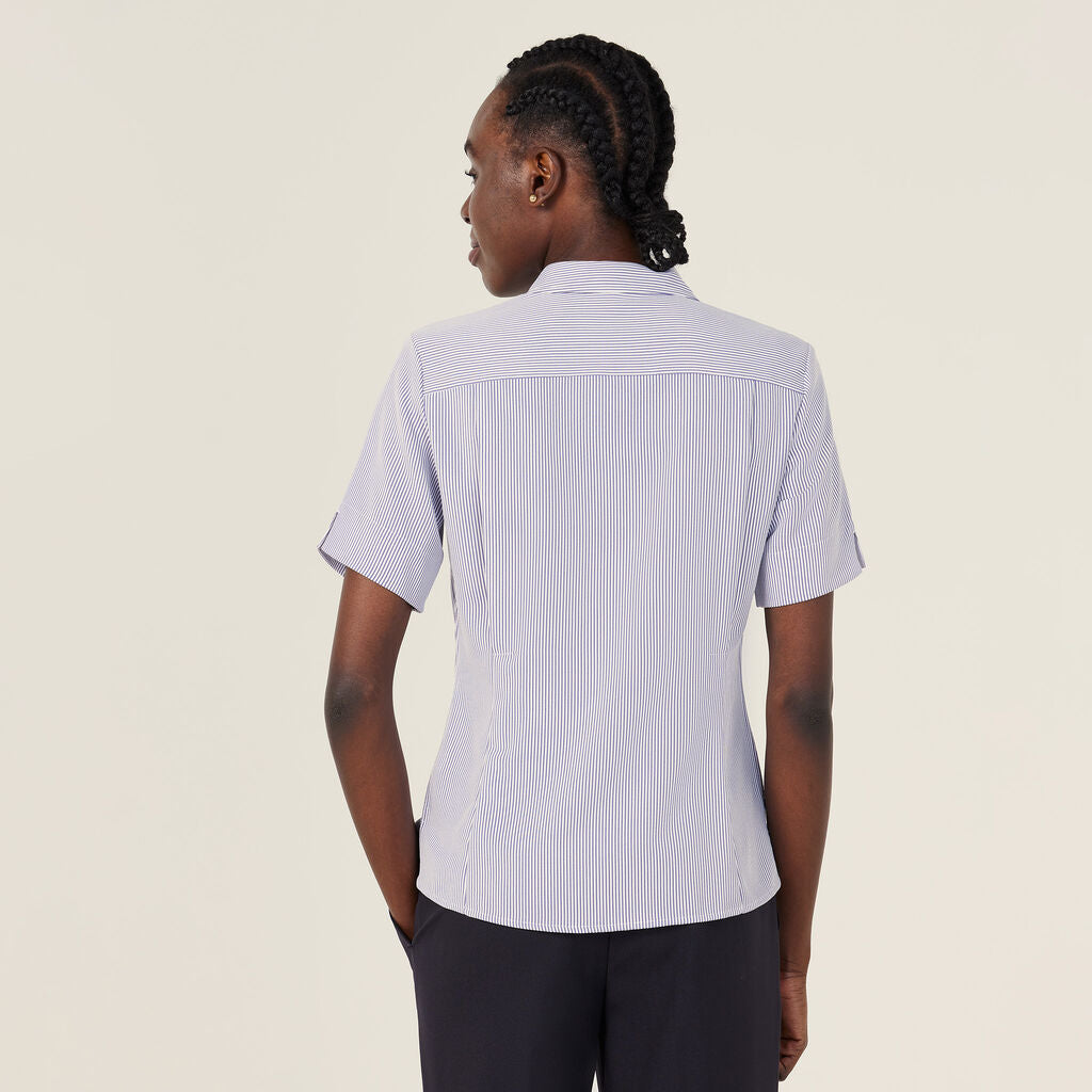 NNT Uniforms Poly Print Short Sleeve Action Back Shirt (CAT4AB)
