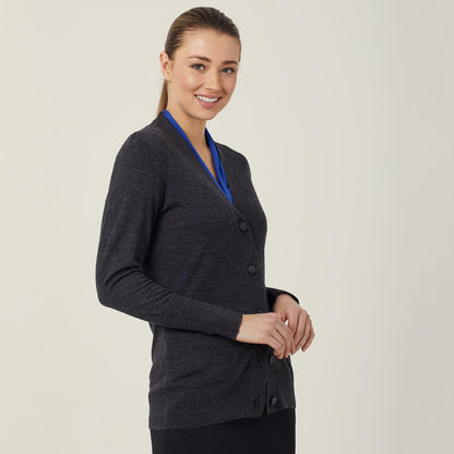 NNT Uniforms Merino Wool Long Length Cardigan (CAT5B3)