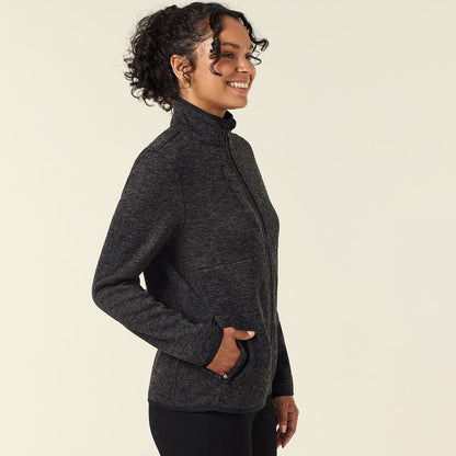 NNT Uniforms Textured Fleece Zip Front Jacket W (CAT5E2)