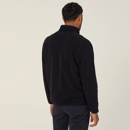 NNT Uniforms Polar Fleece Zip Neck Pullover (CATBE9)