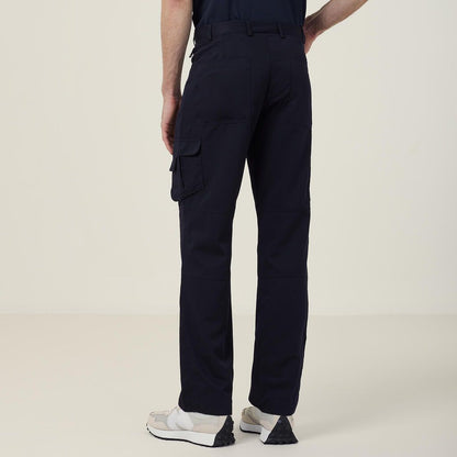 NNT Uniforms Poly Viscose Gaberdine Flex Waist Cargo Pant (CATCLD)