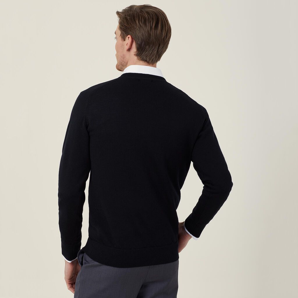 NNT Uniforms Merino Wool V-neck Sweater (CATE2B)