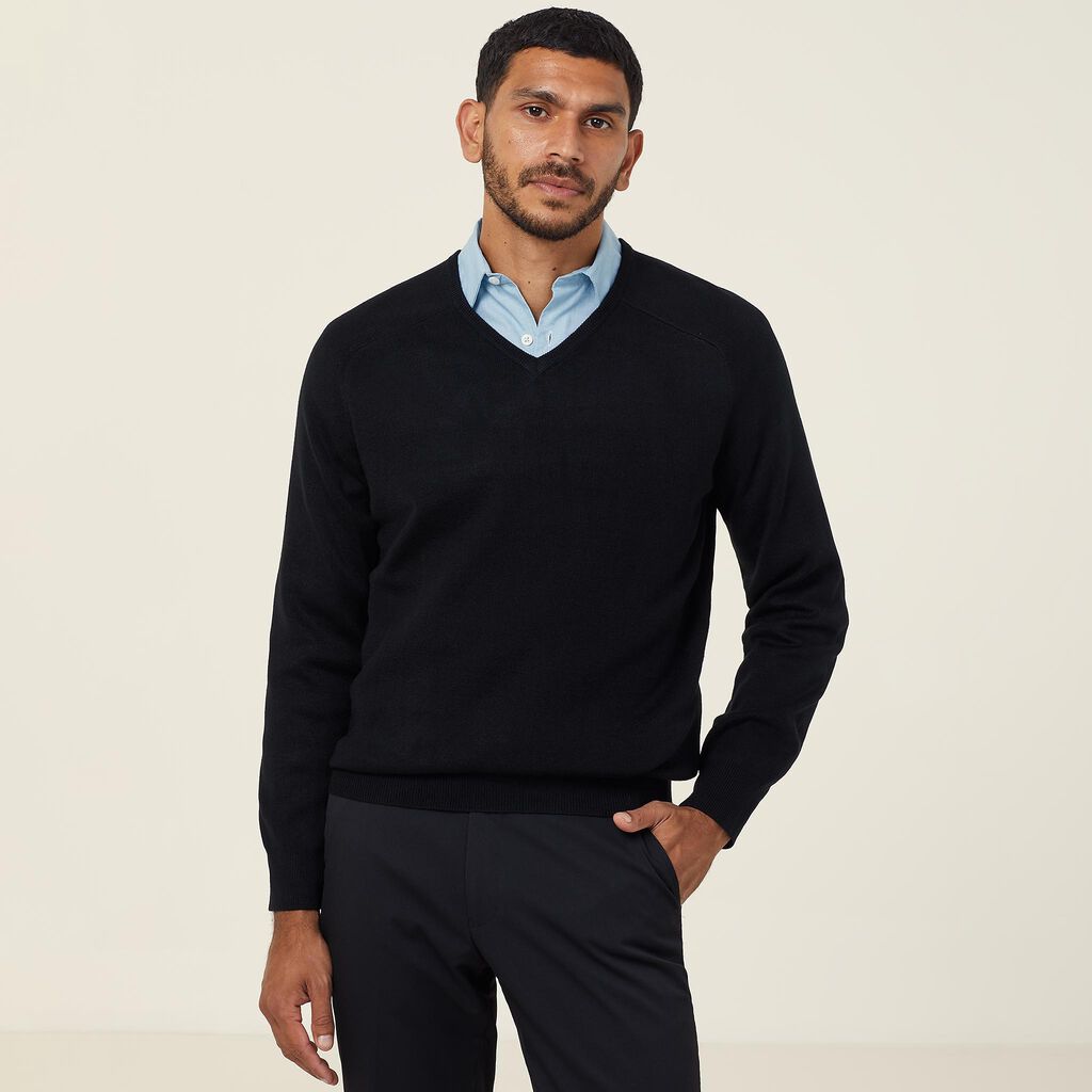 NNT Mens V-Neck Sweater (CATE33) – Uniform Wholesalers