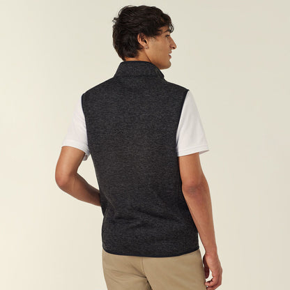 NNT Uniforms Textured Fleece Zip Front Vest M (CATF32)