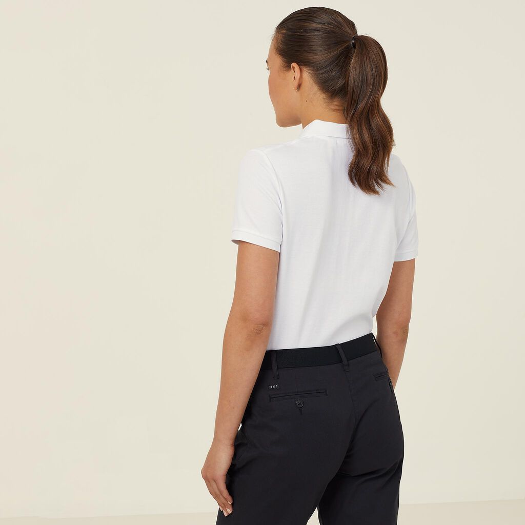 NNT Uniforms Anti-bacterial Polyface Short Sleeve Polo-2nd (3 Color)-(CATU58)