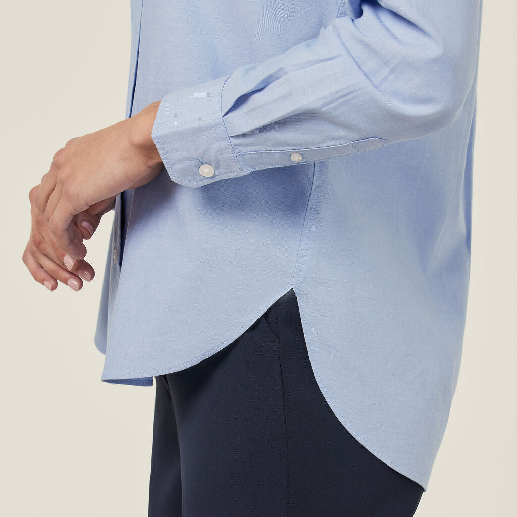 NNT Cotton Chambray Long Sleeve Shirt W (CATUSZ)