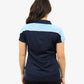 Be Seen Ladies Polo Shirt With Contrast Sleeve Edge Piping 2nd Color (The Chameleon)