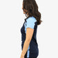 Be Seen Ladies Polo Shirt With Contrast Sleeve Edge Piping 2nd Color (The Chameleon)