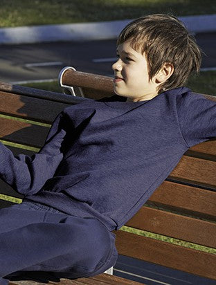 Bocini Kids Crew Neck Fleece-(CJ1320)