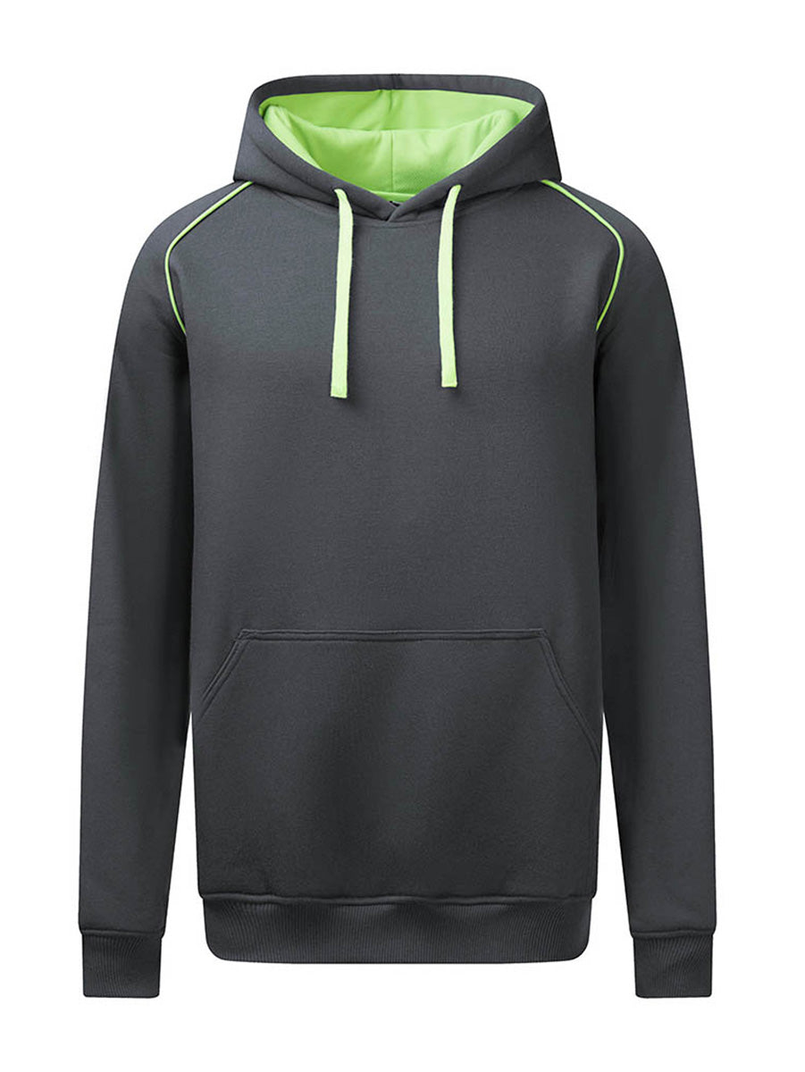 Bocini Kid's Inner Hood Contrast Fleecy Hoodie-(CJ2408)