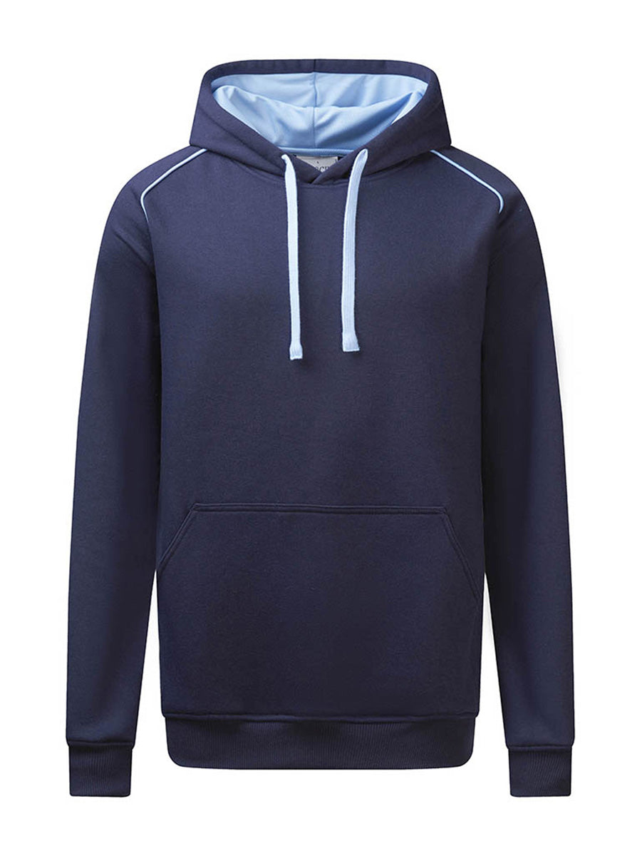 Bocini Kid's Inner Hood Contrast Fleecy Hoodie-(CJ2408)