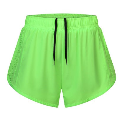 Bocini Womens Double Layer Shorts-(CK2413)