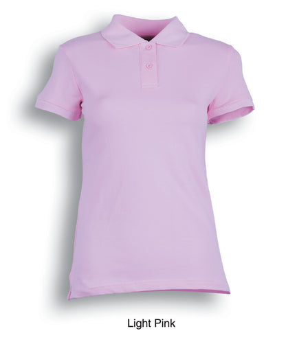 Bocini Pique Knit Fitted Cotton Polo-(CP0756)