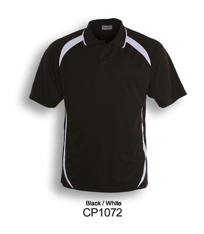 Bocini Contrast Contour Polo-(CP1072)