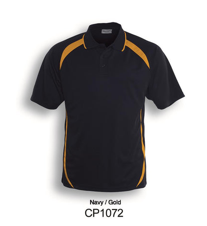 Bocini Contrast Contour Polo-(CP1072)